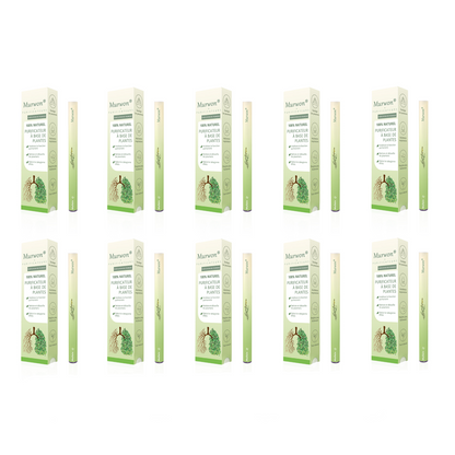 Diffuseur 𝑴𝒖𝑟𝑤𝗈𝗇® à base de plantes Mullein pour le nettoyage des poumons (🫁 Toux, pharyngite, essoufflement, expectorations, nez bouché, bronchite, symptômes allergiques, inconfort pulmonaire)💖