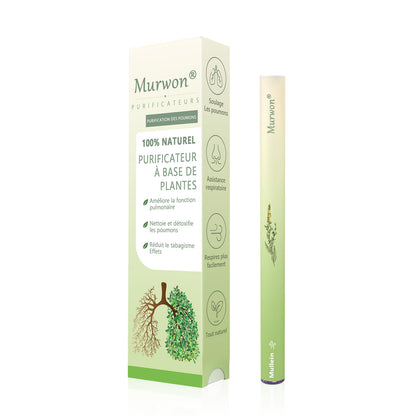 Diffuseur 𝑴𝒖𝑟𝑤𝗈𝗇® à base de plantes Mullein pour le nettoyage des poumons (🫁 Toux, pharyngite, essoufflement, expectorations, nez bouché, bronchite, symptômes allergiques, inconfort pulmonaire)💖
